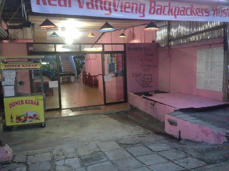 Real Vang Vieng Backpacker Hostel Ngoại thất bức ảnh