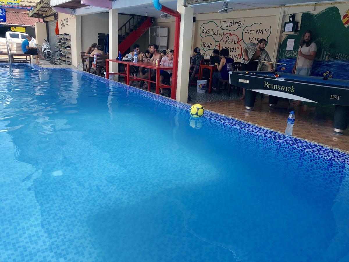 Real Vang Vieng Backpacker Hostel Ngoại thất bức ảnh